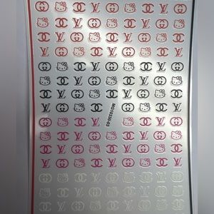 HELLO KITTY NAIL STICKER